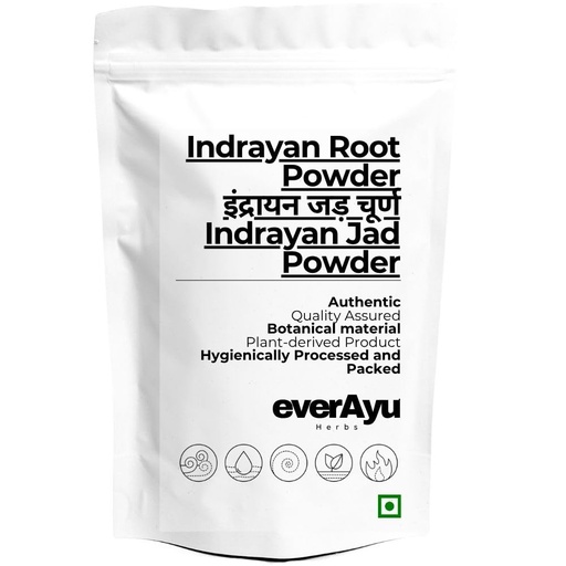 [BRSRGAY7AF5REDT3] Indrayan Roots Powder 50gm | Indrayan Jadd Churna | Bitter Apple Root Powder | Citrullus colocynthis | 50gm
