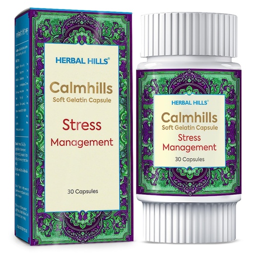 [BRSWKEAOC54ACCI7] Herbal Hills Calmhills Capsules | 30 Count | For Anxiety Relief, Stress Management