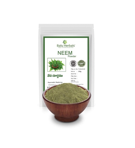 [BRSWGGIQBZ7WMCY4] Organic Neem Leaf Powder 100G | Vepa Powder |