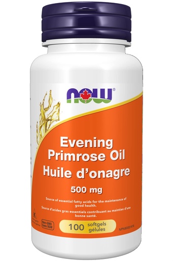 [BRSWI2QRPMABWYDY] Now Foods Evening Primrose Oil 500mg (45mg GLA) 100gel