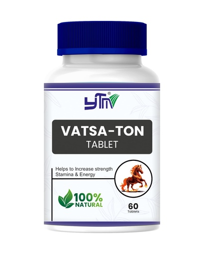[BRSRAAQFOANRSC36] YTM Vatsa Tone Ayurvedic Capsules for mens immunity stamina made with ashwagandha shilajit 60 tablets
