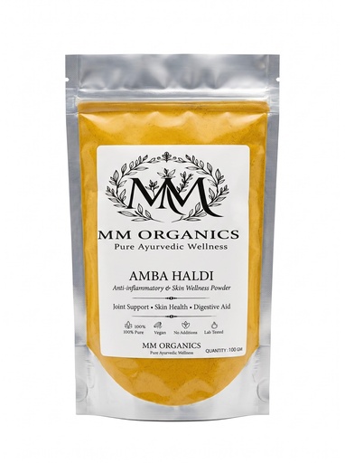 [BRSRYEIFDMIWCADP] Amba Haldi Powder Anti-inflammatory Skin Wellness 100g