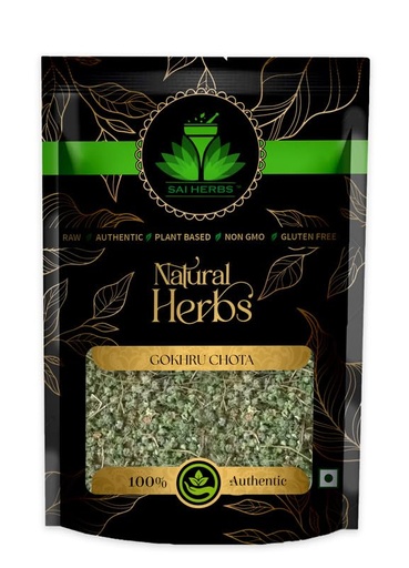 [BRSRGCALOAHG22Y7] SAI HERBS Gokhru Chota Seeds Powder | Pure & Natural | 250g