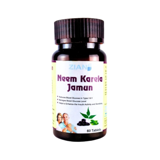 [BRSREBD2CMCWGDYV] Neem Karela Jamun Tablets – Ayurvedic Blood Glucose Controller Support for Daily Wellness | 30 Tablets