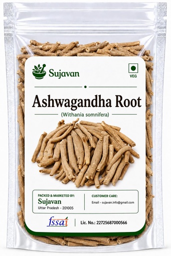 [BRSRGCYCA4GWOF3Z] Ashwagandha Root Whole - 100 gm | Withania Somnifera | Indian Ginseng | Herbal Supplement