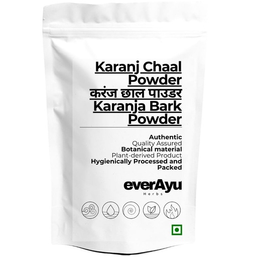 [BRSRGAQNOB5G2D3G] Karanj Chhal Powder 100gm – Karanja Bark Powder | Ghrtakaranja | Karanjaka |