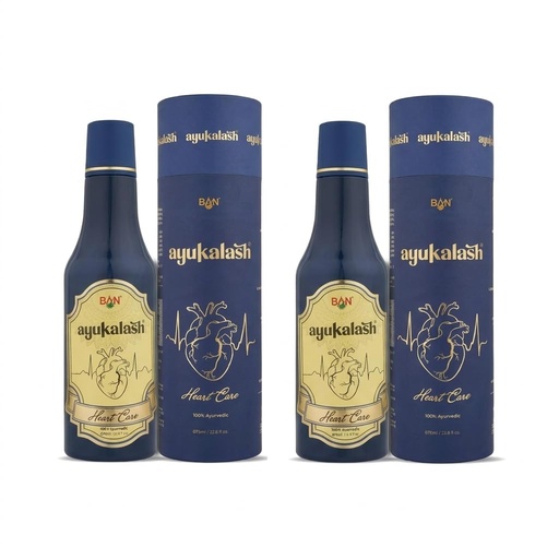 [BRSRGBIFBAPRYDLU] Heart Care Ayurvedic Syrup 675 ml | Herbal Blend with Ayurveda Ingredients | Zero Sugar Formula | Natural Chyawanprash Based Supplement for Wellness, Digestion, Blood Pressure & Cholesterol (Pack of 2)