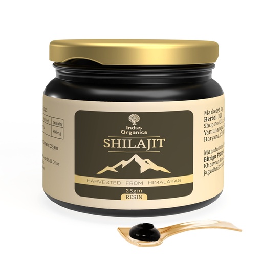 [BRSW2ATQCEBG2AD6] Himalayan Pure Shilajit Resin 25gm for Strength, Stamina, Focus,Vitality & Performance | Pack of 1