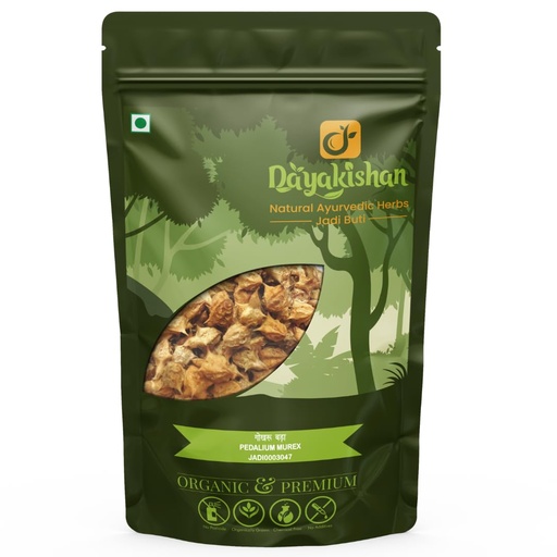 [BRSROGAKAAFBA3DU] DAYAKISHAN Gokhru Bada 250g - Sabut Gokhru Whole, Gokshura Big, Gokharu Bada, Raw Pedalium Murex | Large Caltrops, Palleru Kayalu, Nerunjil, Sorted and Cleaned, Gokshura Raw Herb