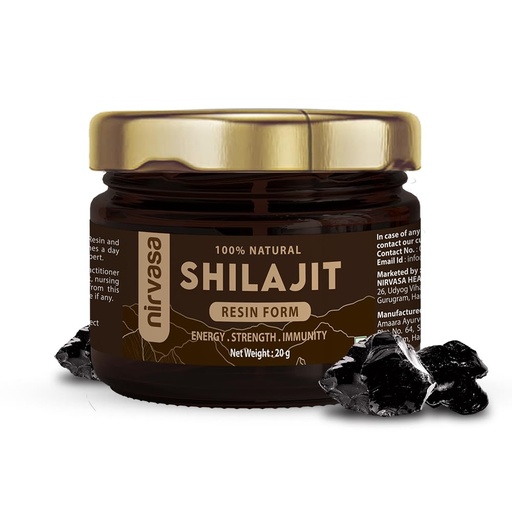 [BRSWYCYPOZ5GMG35] Nirvasa Himalayan Shilajit Resin 20g