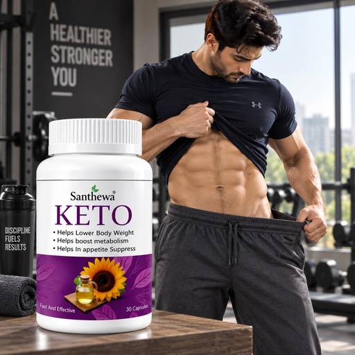 [BRSRYGA6CAJQADTK] KETO Weight Loss 30 Capsules | Herbal Weight Management Supplement | Daily Wellness Support