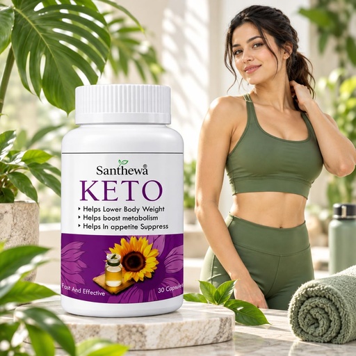 [BRSRYGA6CAHB6ELG] KETO Weight Loss Capsules | 30 Capsules Herbal Supplement | Weight Management & Wellness Support