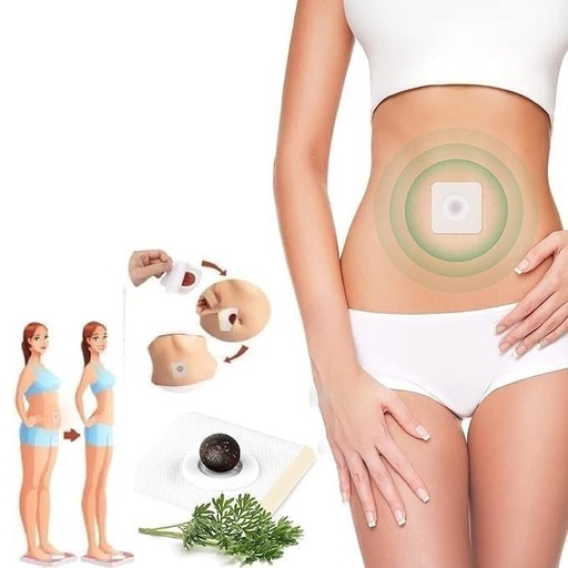 [BRSRYGL5A4IGECDU] Herbal Slim Patch Weight Loss Belly Fat Burning Detox for Stomach Waist Slimming Body Care Patch 20 Pcs