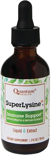 [BRSWIY3QB4IAMDD6] Quantum Super Lysine+ Liquid Extract 2 fl oz (59 ml) Liquid