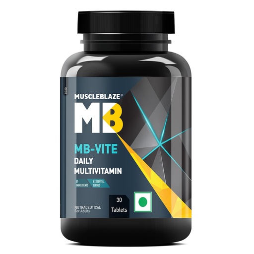 [BRSW2FARBYIRY2T6] MuscleBlaze MB-Vite Daily Multivitamin, 30 Tablets