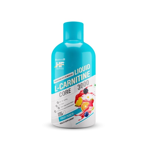 [BRSWYFIFBNYAEGY7] HF Series Liquid L Carnitine 3000 mg,Burns Fat for Energy -Weight Loss Drinks (450 ml-Fruit Punch)| Energy 4.50 Kcal| Carbohydrate 2.24G |Sodium 5.99Mg | L Carnitine 1.50G| Increase Body Metabolism|