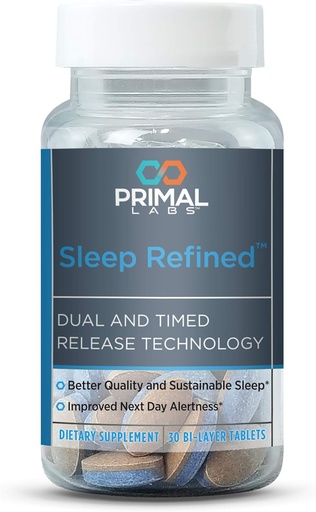 [BRSWGHAPO55QEHT3] Primal Labs SleepRefined, 30 个数