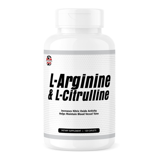 [BRSRAYAHOIPQAEY6] Wellsports | L-Arginine & L-Citrulline | Nitric Oxide Booster – 120 Caplets