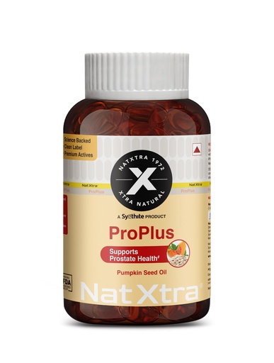 [BRSRMCYZOAHGCDT4] NatXtra ProPlus Men’s Wellness Supplement | Supports Prostate & Urinary Health | Pumpkin Seed Oil, Quercetin, Vitamin D3 & Selenium | Promotes Urinary Flow, Reduces Inflammation & Supports Testosterone | 60 Vegetarian Capsules