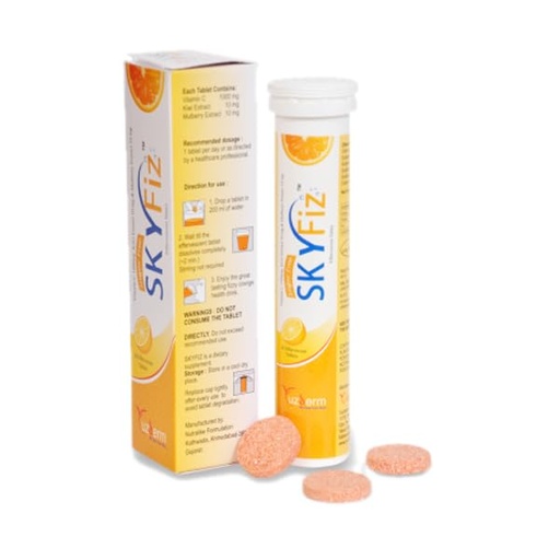 [BRSROGTRARYBAET5] Skyfiz Effervescent tablet |20 tabs | PACK OF 2