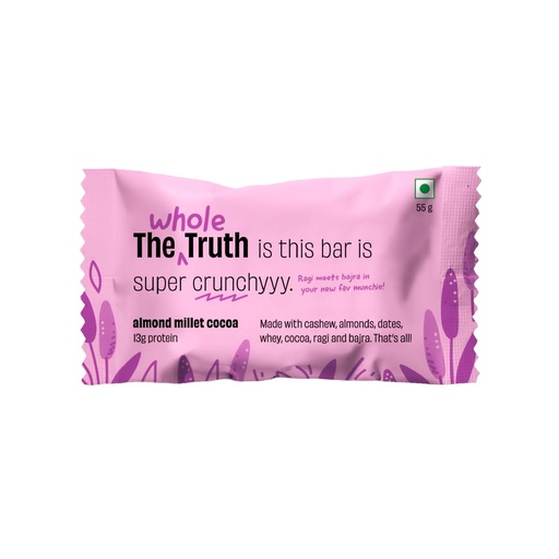 [BRSRAZIBDMNWE2TA] Millet Bars New Range (Almond Millet)