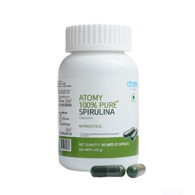 [BRSRACADBEHRGE3J] Atomy Natural Spirulina Tablets - 60 Unit of Capsules