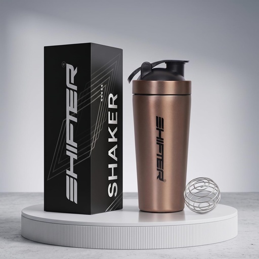 [BRSRO2QNCQGWOAYU] Shifter Gym Shaker Steel for Protein Shake Leakproof Bottles for Protein, Preworkout and Bcaa Shake, Protein Shaker Gym Bottle Men and Women BPA-Free Material Stainless steel- 700 Ml