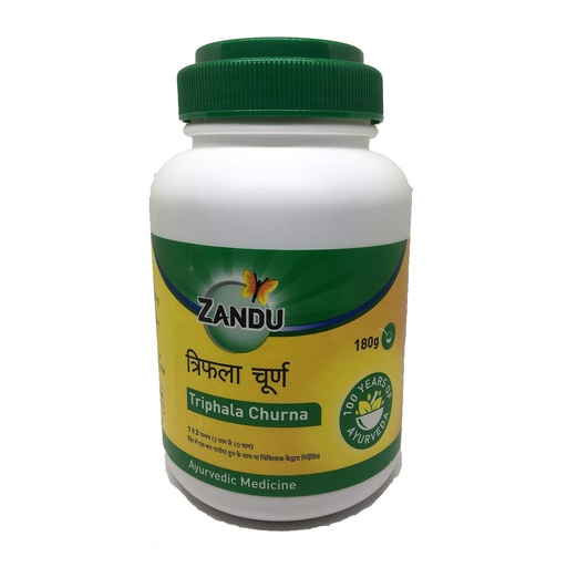 [BRSWYYLYOAMA2FL4] Zandu Ayuheal Triphala Churna -180 Grams(Pack Of 2)