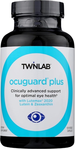 [BRSWIY32C4NQYELY] Twinlab Ocuguard Plus - Eye Supplement with Zinc, Vitamin A, C & D - 120 Veggie Capsules
