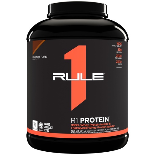 [BRSWIGD3BMDBUCLG] Rule 1 R1 Protein HYDRO/ISO Protein - 5.03 lbs (Chocolate Fudge)