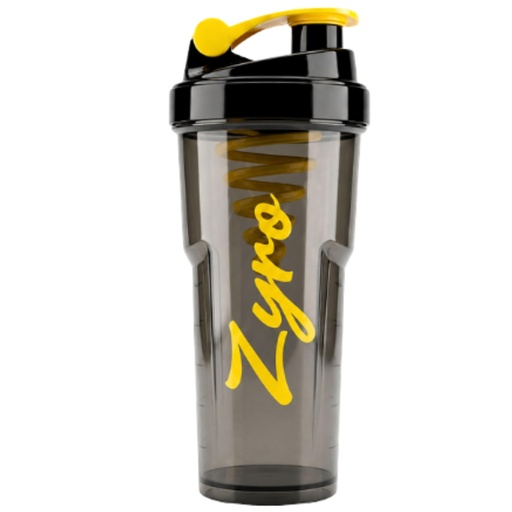 [BRSRGCYDPMOR63DL] Zyro Cyclone Blender Shaker Bottle 700ml BPA-Free Plastic Black