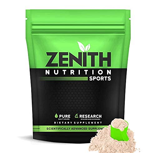 [BRSWGAQZAVYBE3YY] Zenith Nutrition Raw Whey Protein 80% | USA Made | Unflavoured - 1kg | with Digestive Enzymes