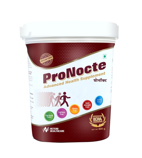 [BRSRAHT7OQDR4CDK] Pronocte Plant Based Protein Powder for Men & Women | Gluten Free | Brown Rice Protein Supplement - 400g
