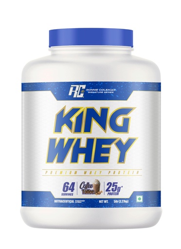 [BRSRYFA2BYIQAFI3] Ronnie Coleman Signature Series King Whey Protein, 2.27kg (5lbs)