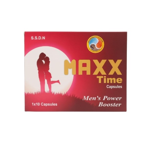 [BRSRY2Y5OQJRA2Q7] Brahmanands MAXX Time Men's Power Booster 10 Capsules without Box
