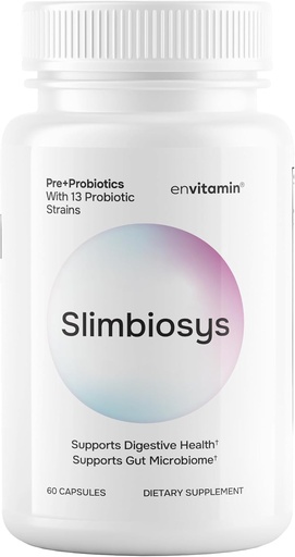 [BRSRMGTRCIBGK2TX] Slimbiosys Ultra Probiotic Capsule - Pre & Probiotics for Women & Men - Support Your Microbiome
