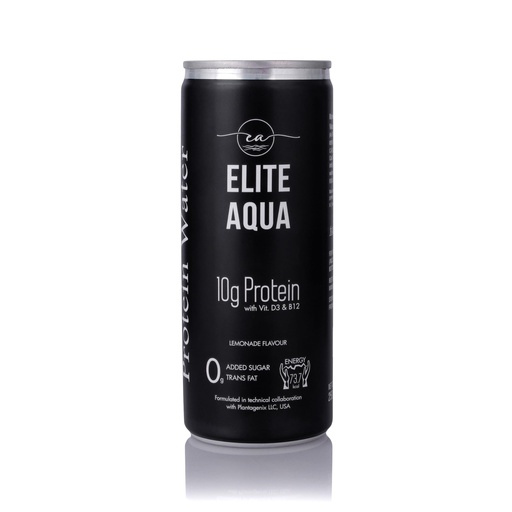 [BRSRYFQHDEDRGEQY] Elite Aqua Protein Water, Lemonade Flavour, 250 ml