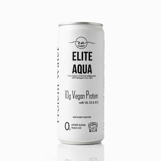[BRSRYFA6CANQM3LA] Elite Aqua Pea Protein Water | 10g Protein | 47 Kcal | Ready to Drink | RTD Protein Drink with Fibre, Vit D3 and Vit B12 | No Added Sugar