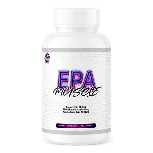 [BRSROFT2C4ORAYA2] Wellsports (120 Softgels) - EPA Muscle | Phosphatidic acid | Epicatechin | Arachidonic Acid