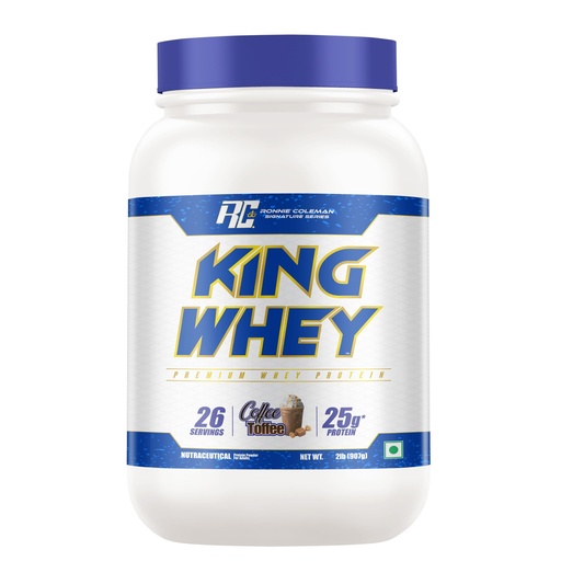 [BRSRYFQ5BUAWMCQ4] Ronnie Coleman Signature Series King Whey Protein, 907g (2lbs)