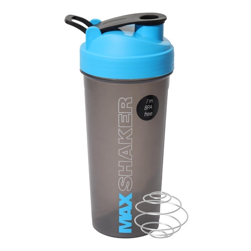 [BRSWG2QBOECQODT2] Jaypee Plus Max Shaker with blending ball |Protein Shaker for Gym |Gym Bottle |Shaker bottles | Travel shaker 700 ml, Grey Blue