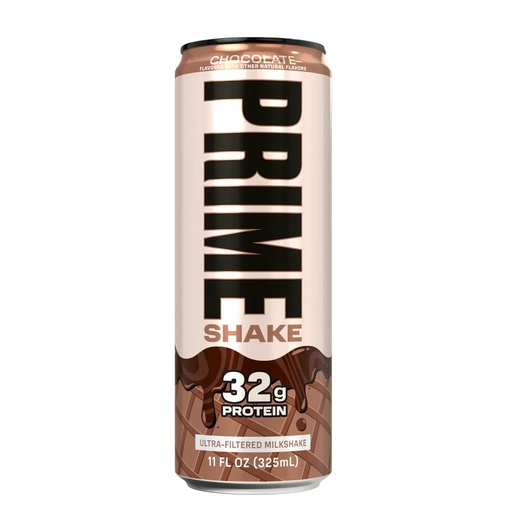 [BRSRYZ34ABYBO2TB] PRIME Chocolate Protein Shake 325ml | High Protein Ready-to-Drink Milkshake | Rich Chocolate Flavour | Convenient Post-Workout Protein Beverage
