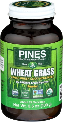 [BRSWIY32AQEAODLE] Pines International Wheat Grass Powder, 3.5 Ounce