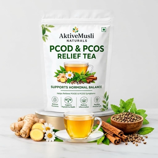 [BRSRYGA6DJYGE3LG] PCOS PCOD Brew Regularizes period cycle and Balances Hormones Herbs Green Tea