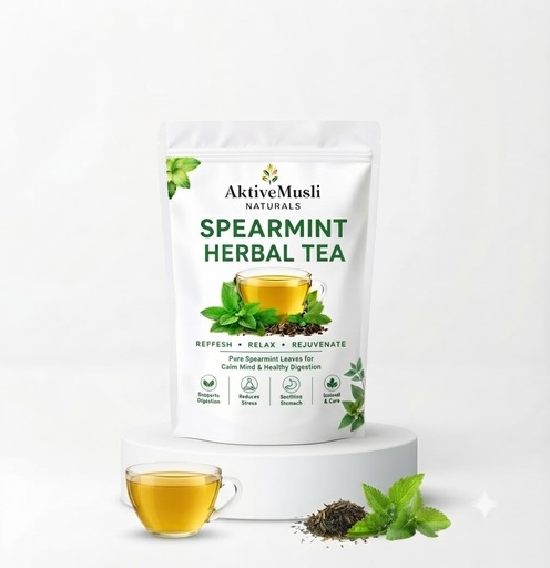 [BRSRYGA6AQPQE3LB] Spearmint Tea Women Wellness, PCOS refief Support & Hormone Balance Herbal Tea
