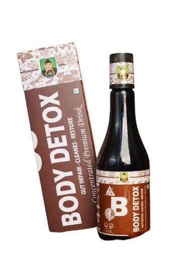 [BRSRGYIYOENAK2YY] Body Detox Premium Herbal Drink – Natural Extract Formula for Cleansing & Detoxification | 500ml Bottle for Detox, Skin Health & Digestive Wellness | Herbal Cleansing Drink