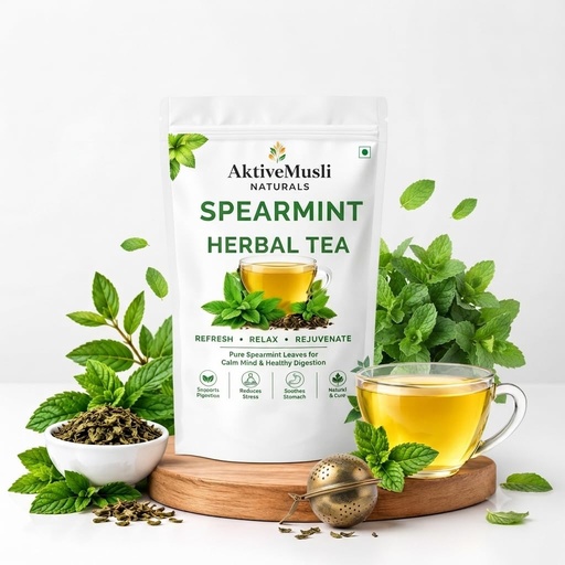 [BRSRYGA6AF7RGETU] Spearmint leaves Tea, Pcos Relief, Balances Hormones Herbal Tea