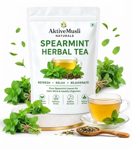 [BRSRYGA6OV5RACQ4] Spearmint tea Weight loss and Hormone Balance Leaves Tea Mint Herbal Tea