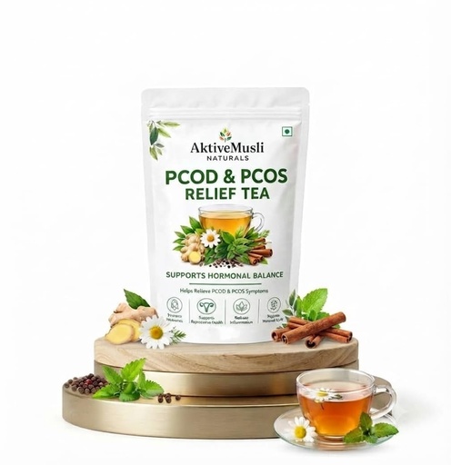 [BRSRYGA6C4AQ43IU] PCOD-PCOS Tea Spearmint, Ginger, Cinnamon, Tulsi, Herbs Herbal Tea