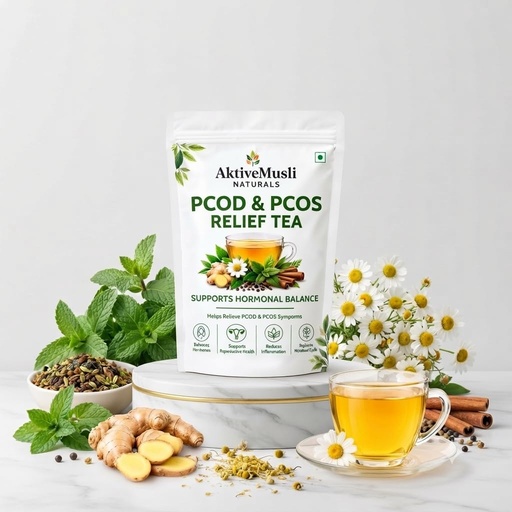 [BRSRYGA6CUFQ2CTD] PCOD/PCOS Balance Herbal Tea For Women Help With Hormone, Period, Herbal Tea